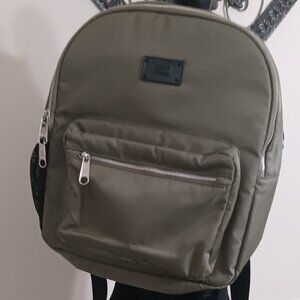 Great Condition Like New Steve Madden Olive Green Nylon Backpack